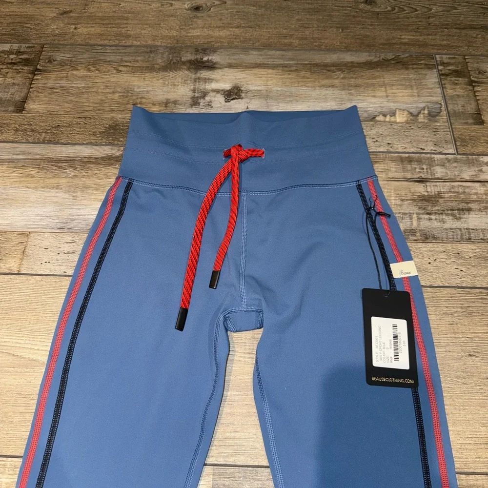“Because” leggings Small NWT - Picture 2 of 6